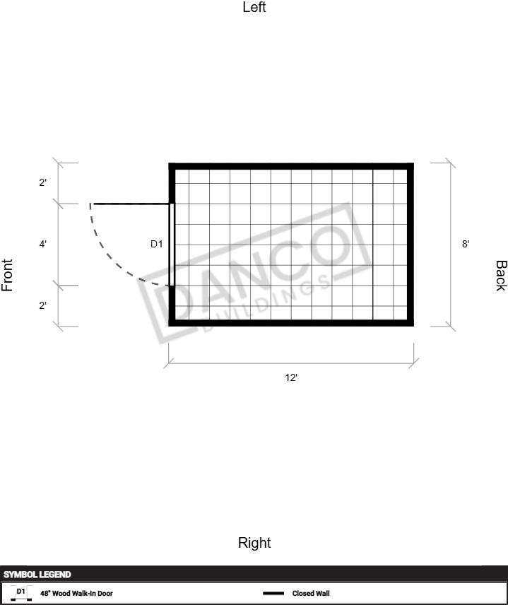 Utility Shed 8x12 - Image 2