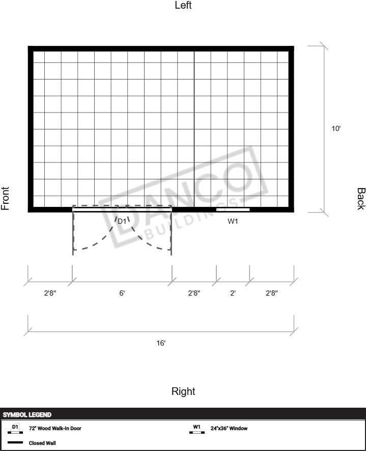 Garden Shed 10x16 - Image 2