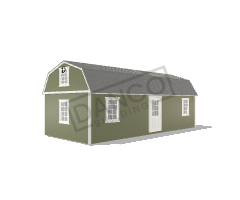 Side Lofted Barn 12x28