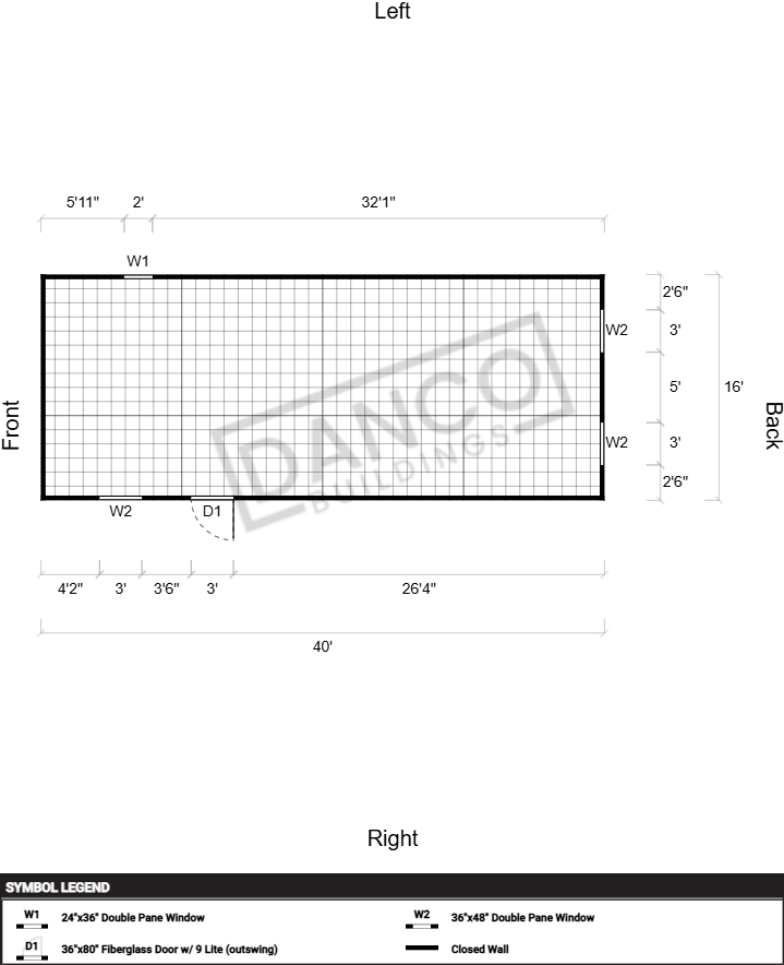 Garden Shed 16x40 - Image 2