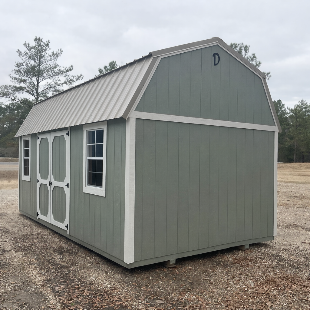 Side Lofted Barn 10x20
