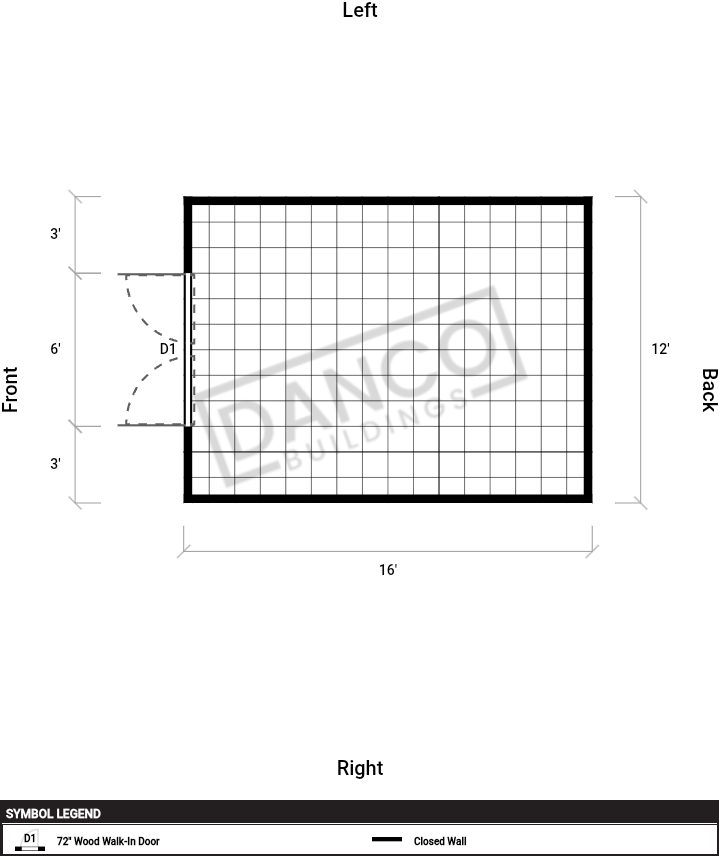 Utility Shed 12x16 - Image 2