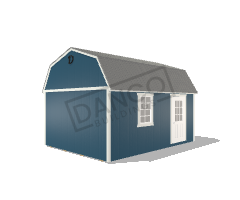 Side Lofted Barn 12x16